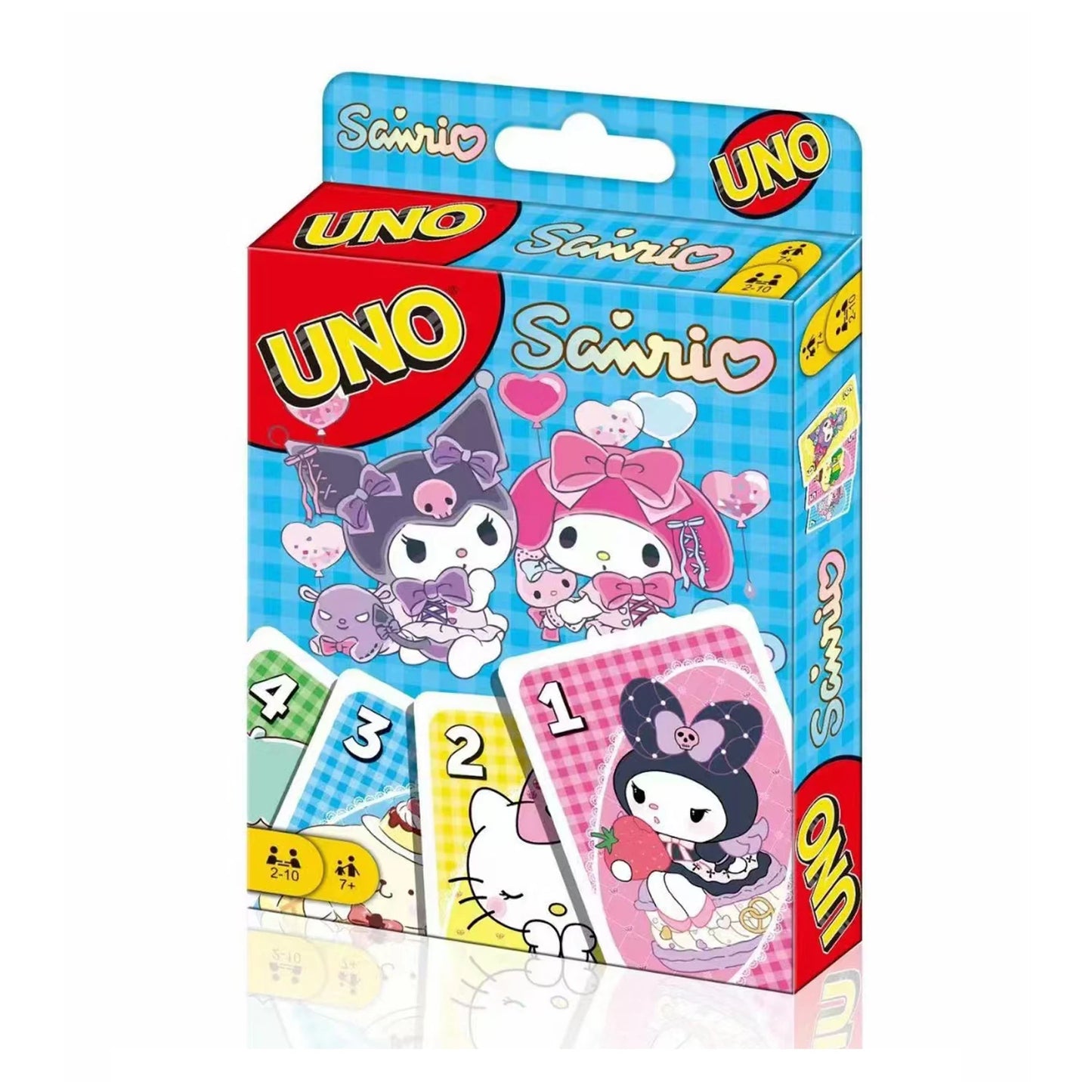 UNO Hello Kitty Matching Card Game Minecraft Multiplayer Family Party Boardgame Funny Friends Entertainment Poker