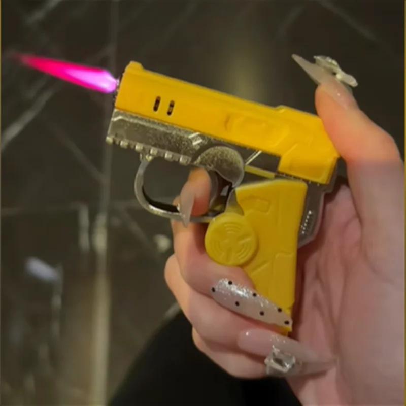 New Windproof Deformable Gun Gyroscopic Lighter