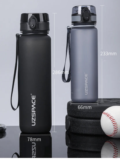 Sports Water Bottle Portable Leakproof Shaker Drinkware Outdoor Tour Gym Fitness Cup Tritan Plastic Jugs BPA Free