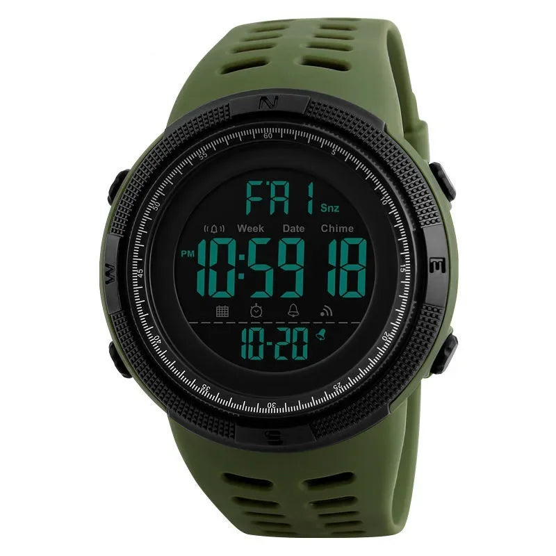 YKZ Y01 Military Men/Woman Multifunction Sports Wristwatch