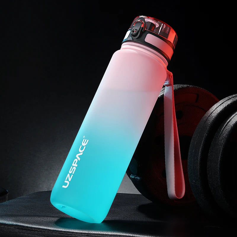 Sports Water Bottle Portable Leakproof Shaker Drinkware Outdoor Tour Gym Fitness Cup Tritan Plastic Jugs BPA Free