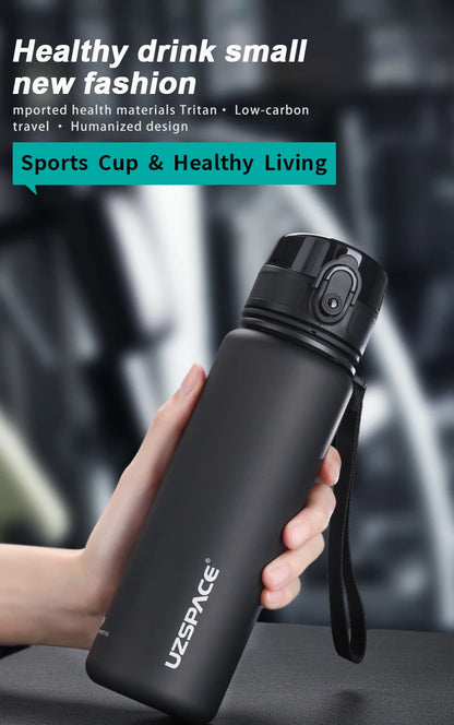 Sports Water Bottle Portable Leakproof Shaker Drinkware Outdoor Tour Gym Fitness Cup Tritan Plastic Jugs BPA Free