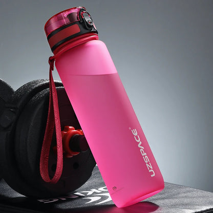 Sports Water Bottle Portable Leakproof Shaker Drinkware Outdoor Tour Gym Fitness Cup Tritan Plastic Jugs BPA Free