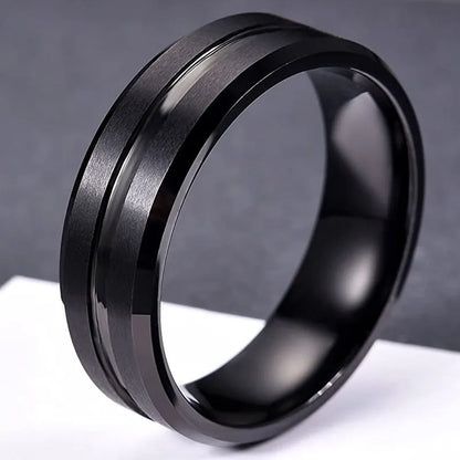 Steel Fashion Ring Men/Woman