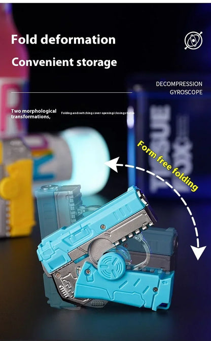 New Windproof Deformable Gun Gyroscopic Lighter