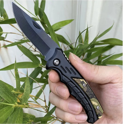 New Outdoor Camping EDC Stainless Steel Survival Knife.