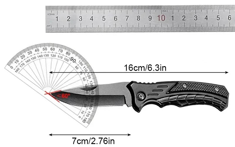 New Outdoor Camping EDC Stainless Steel Survival Knife.