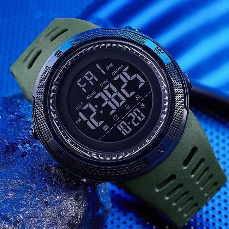 YKZ Y01 Military Men/Woman Multifunction Sports Wristwatch