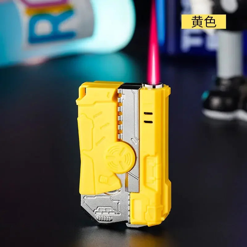 New Windproof Deformable Gun Gyroscopic Lighter